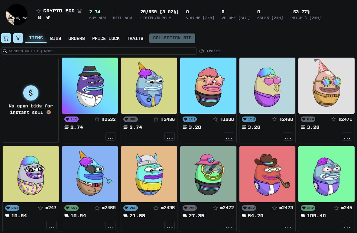 🥳 Now EGGFTs are live on @tensor_hq tensor.trade/trade/cryptoegg