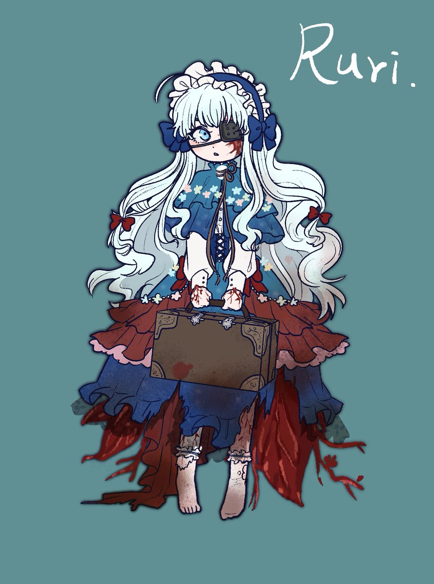 applerabbit1020's tweet photo. Nechronica character :3
🩵Ruri🩵
新的NC孩子!叫做瑠璃~
#nechronica #trpgtw #trpgoc #ネクロニカ #characterdesign https://t.co/UrrtqrtX5T