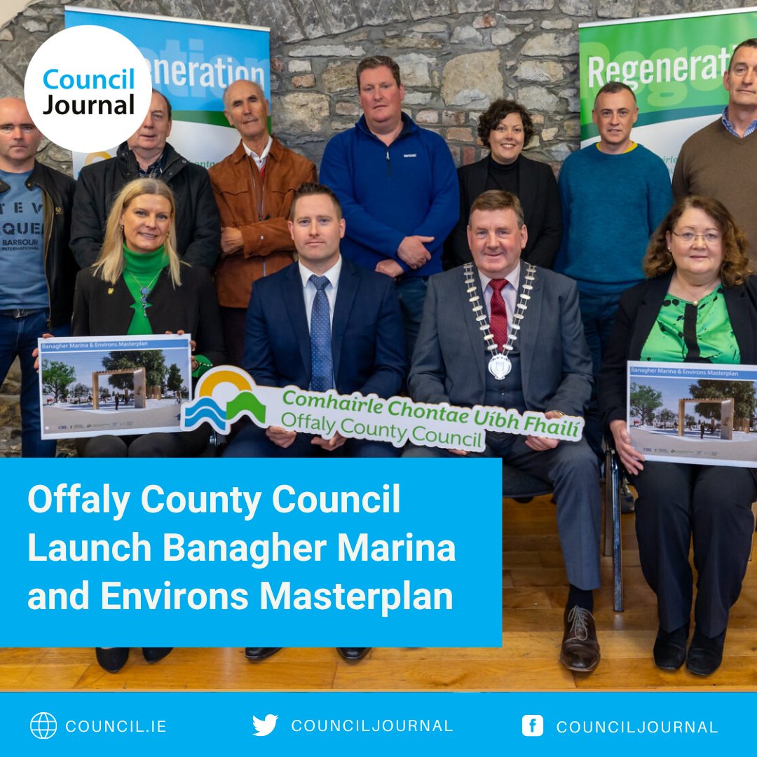 Offaly County Council Launch Banagher Marina and Environs Masterplan @offalycoco Read more: council.ie/offaly-county-… #Offalycountycouncil #Banaghermarina #environ #masterplan #countydevelopment