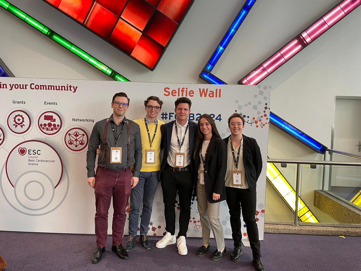 Amazing science at #FCVB2024 Congress in #Amsterdam.
It was good to join old friends from #CBCSSummerSchool and to meet new ones!

<a href="/escardio/">European Society of Cardiology</a> <a href="/LabNorata/">Lab Norata</a>