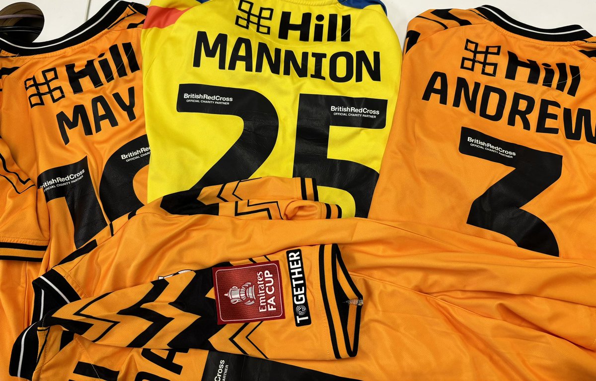 KITMAN AUCTION 23/24 FA Cup match shirts up for grabs here: cufcdirect.com/cambridgeunite…