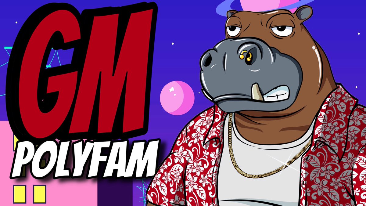 Good Morning, High Rollers! Success doesn't wait for anyone. Rise and shine with determination - your path to success starts here. 💼
🦛hippohighrollers.com🦛

 #HighRollerMornings #Matic #PolygonCommunity #NFTCollection