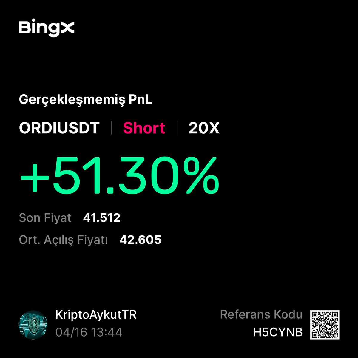 Kâr aldım stop giriş yaptım 👌 Bereket versin 🤝 #cryptocrash