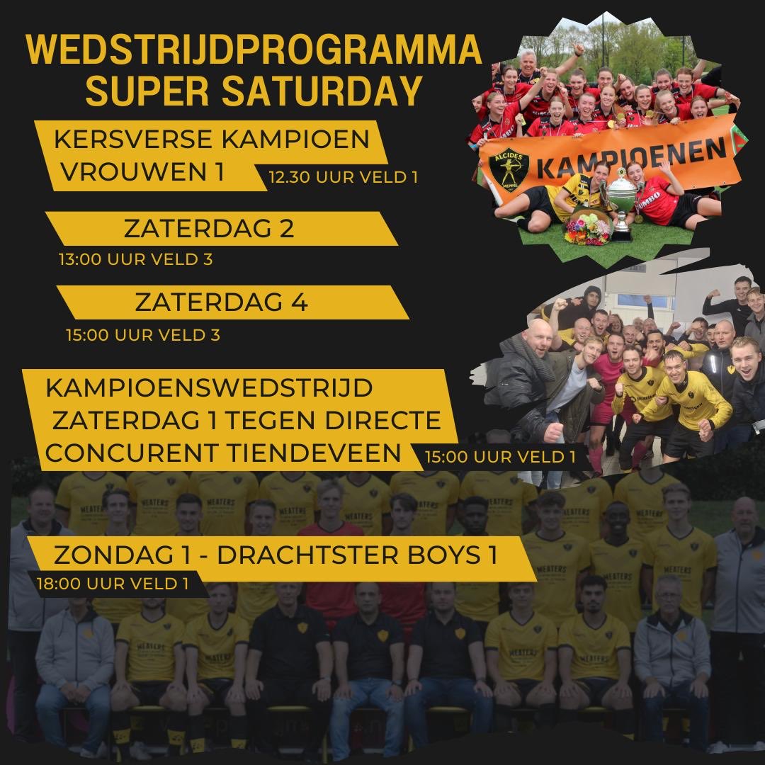 Alcides1907's tweet photo. Zien we jullie zaterdag op Ezinge? https://t.co/2EekQp947q