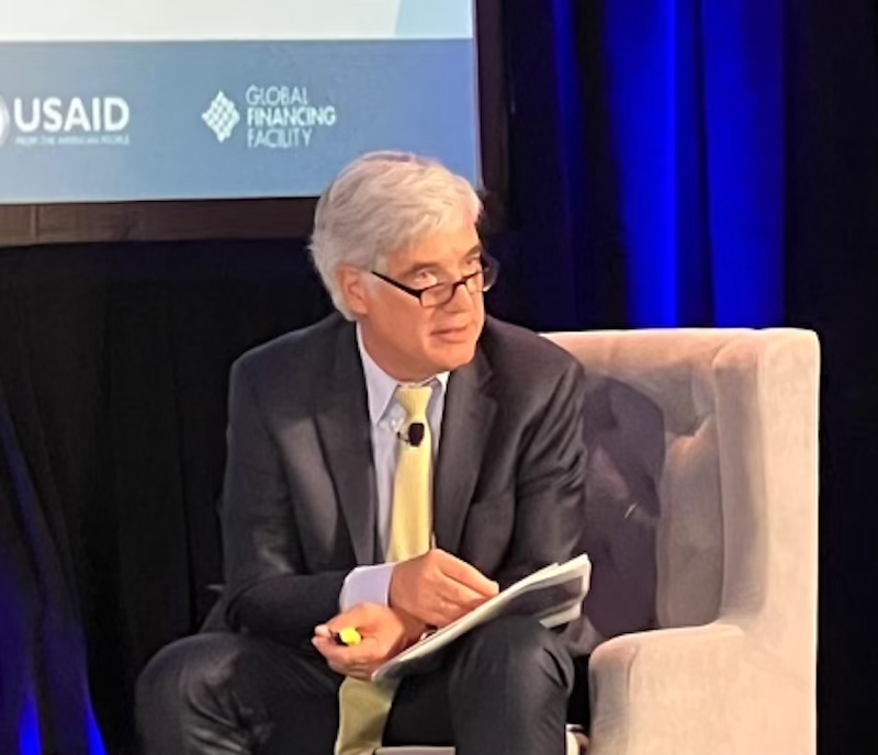 theGFF's tweet photo. Opening Monday's #AHFF session on the use of capitation-based payment systems in Latin America and the Caribbean—with lessons learned from Chile and Argentina—Juan Pablo Uribe, global director @WBG_Health and director @theGFF, shared how community engagement and country leadership are crucial to well-performing primary health care.
#InvestInHealth #HealthFinancing #HealthForAll