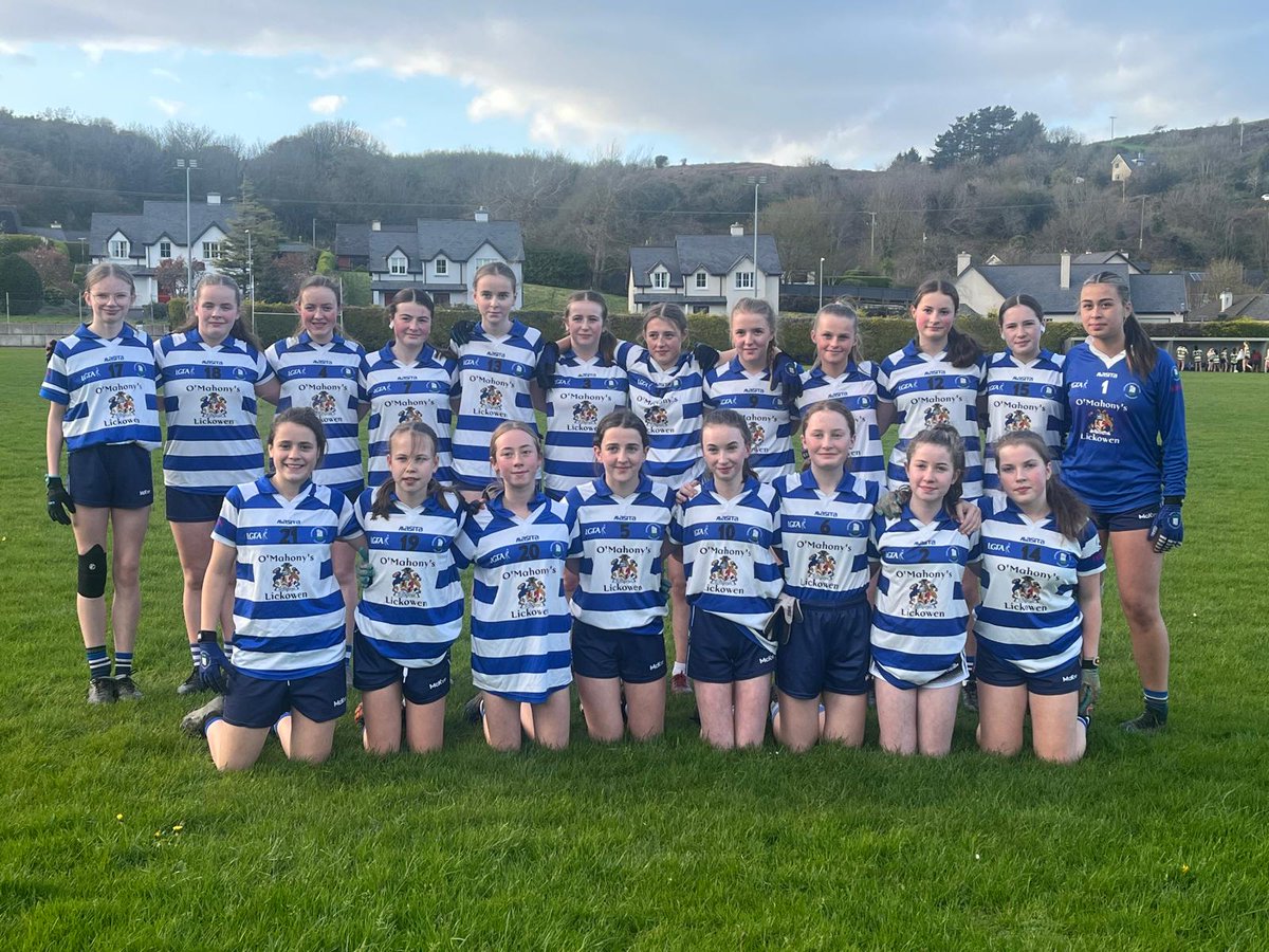 West Cork U14 League Castlehaven vs. Rosscarbery Ladies on Mon 25th at home Well done to the Castlehaven U14 team that defeated Rosscarbery Ladies in the league on Monday evening at Moneyvollihane. The girls played some cracking football over the hour.