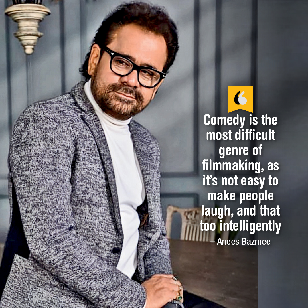 ‘Writing #comedy scripts is a challenge’  

Despite pressure from viral content and franchise expectations, @BazmeeAnees’s work is well-received, reflecting his witty nature and team collaboration  

Read: shorturl.at/oGUW6 

#AneesBazmee