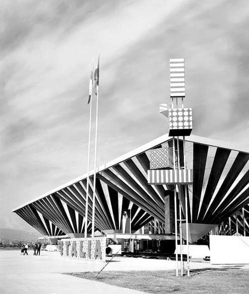Guiseppe #Sambito... 
#Pavilion of Italy, Zagreb Fair. 1957
#architecture #arquitectura