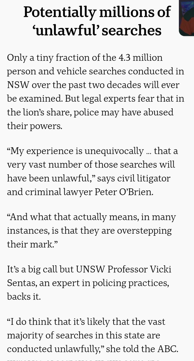 Police conducting probably millions of unlawful searches? One solution is to make them no longer unlawful.
