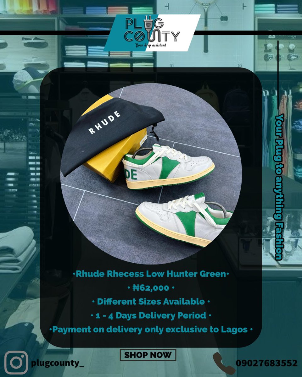 plug_county's tweet photo. Please send us a DM for full pictures and specifications. You can also drop a comment and we'll reach out to you. Thank you. 
PLUGCOUNTY 🔌🛍
NB - Prices of footwear might differ from sizes 46+
#shopping #fashionretail #fashion #Lagos #Abuja #sneakers #shopping #Streetwear https://t.co/SzJVsqqpSL