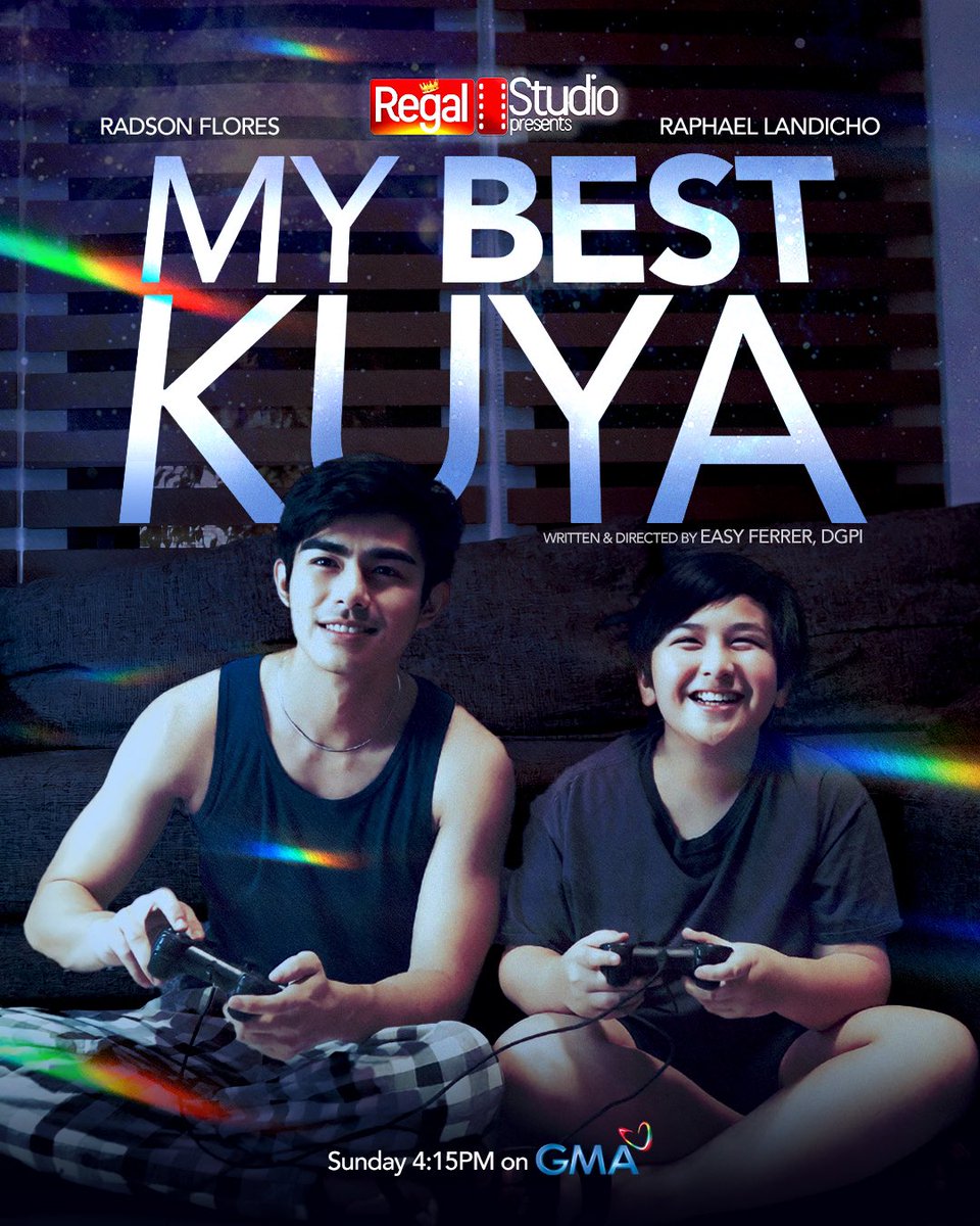 Ang kapatid sa labas, hindi ba talaga kayang papasukin sa puso? Regal Studio Presents: 'My Best Kuya' featuring Raphael Landicho and Radson Flores, written and directed by Easy Ferrer, DGPI premieres this Sunday, 4:15 PM on GMA! #RSPMyBestKuya