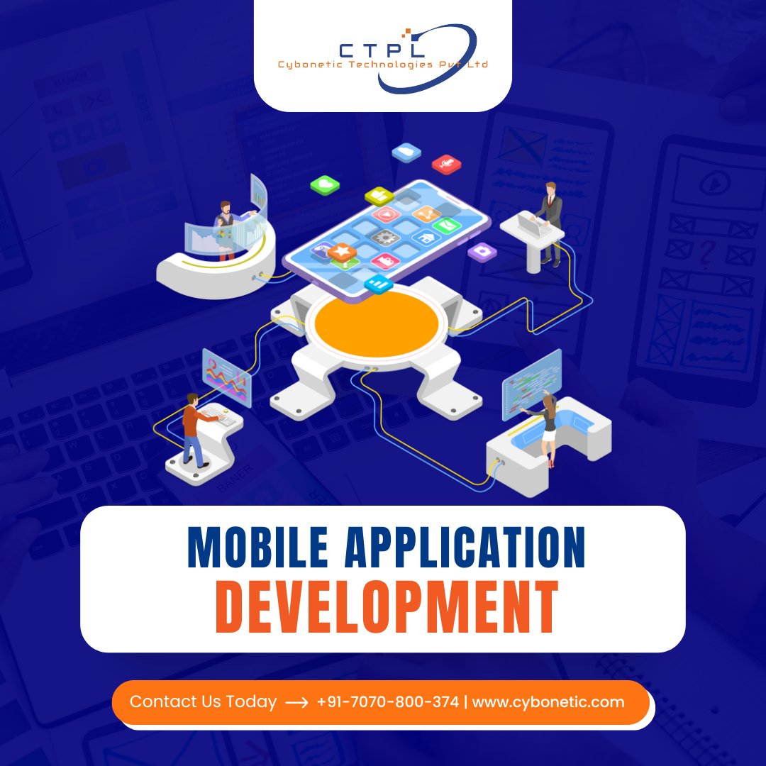 Cybonetic Technologies Pvt Ltd is the top #mobileappdevelopment company that offers app development solutions. Our #appdevelopers have the expertise to create mobile applications.

☎+91-7070-800-374
🌐cybonetic.com

 #AppDesign #Android #IOS #AndroidApp #IOSApp  #ctpl