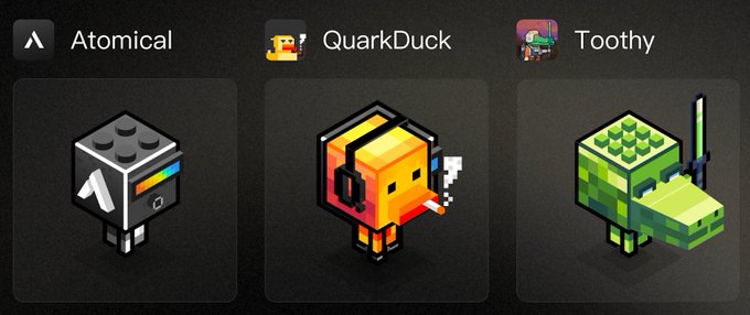 📢🎁Quarkducks, gather around for a lottery benefit! We're giving away an Ice Duck!🦆

Bitcoin Atompus🐙: The 10k collection born for AVM on Bitcoin Atomicals.

🌟Follow <a href="/QuarkDuck/">Quarkduck 🦆⚛️</a> &amp; <a href="/BitcoinAtompus/">Bitcoin Atompus🐙 ⚛️</a> 
🌟Like this twitter
🌟Reply to the Quarkduck you are holding

72 hours ⏲️
This