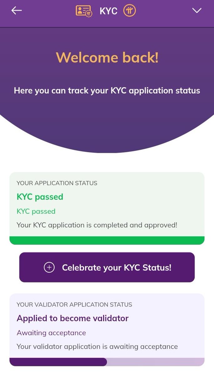 💪💪Good news: 
more than 10 million Pioneers have passed KYC, and this number is growing.

For Pioneers who have not yet received or passed KYC, please continue to be patient.
#PiNetwork #Pioneers #Pikyc