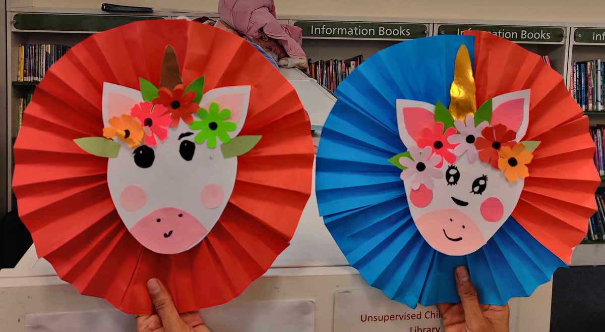 We spotted quite a few unicorns at Southall Library during the Easter Break!