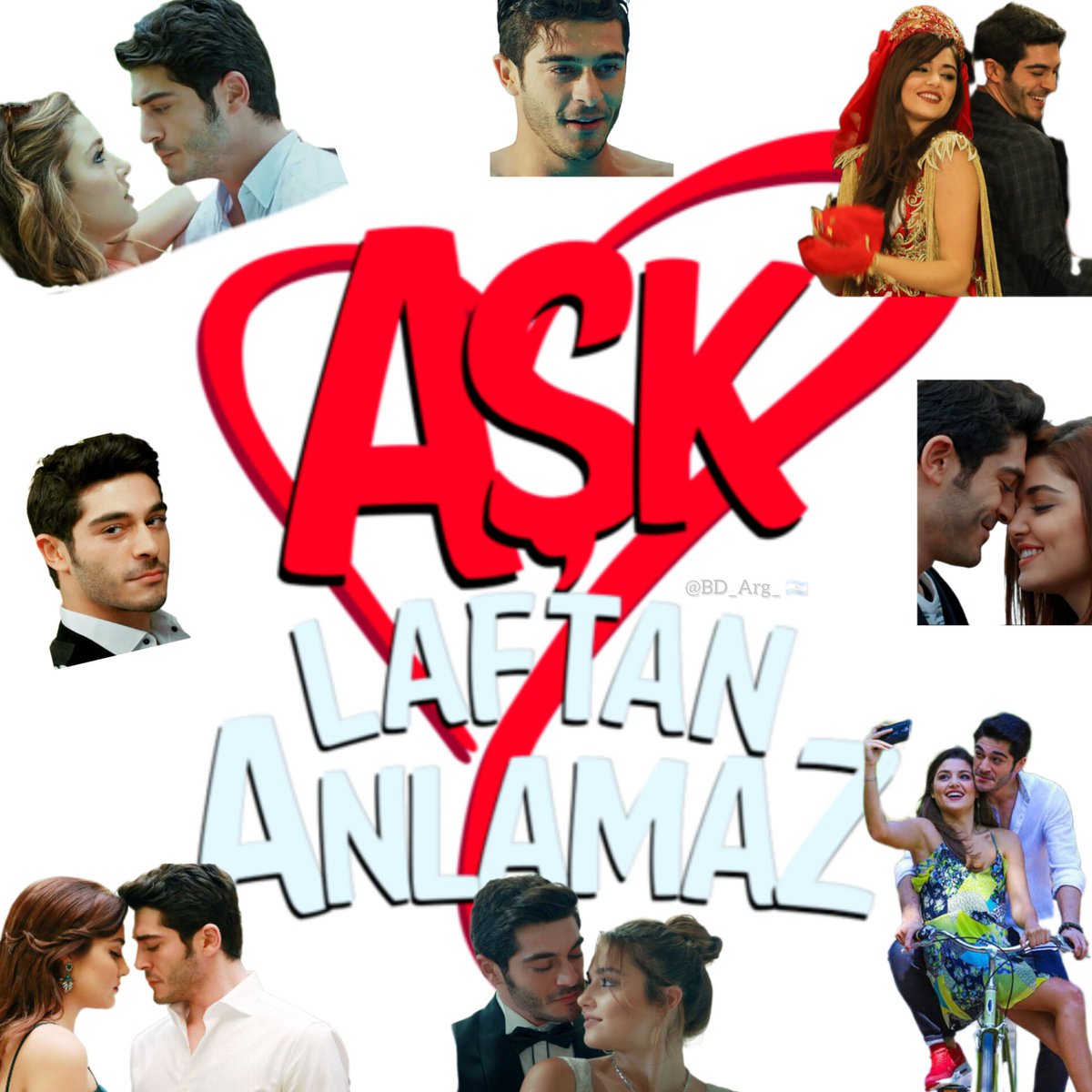 💖 #BurakDeniz #HandeErçel #AşkLaftanAnlamaz