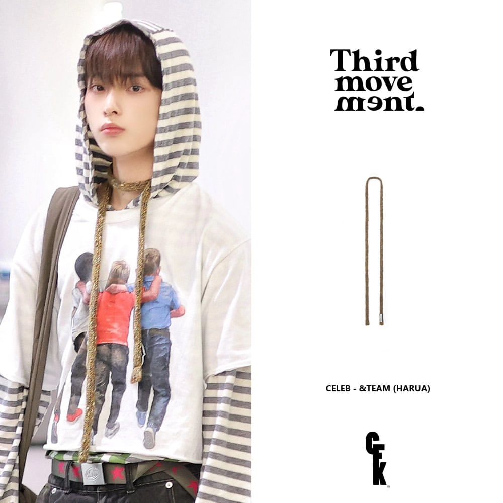 3rdmov_official's tweet photo. ■ WHO : &amp;TEAM (HARUA) @andTEAM_members 
■ ITEM : Skinny Knit Scarf (Brown)
■ PRICE : ₩30,000
https://t.co/0wENyx1Lsu

#써드무브먼트 #THIRDMOVEMENT #앤팀 #하루아 #HARUA #스카프 #스카프추천 #아이돌착용 https://t.co/xCOE8VISV1