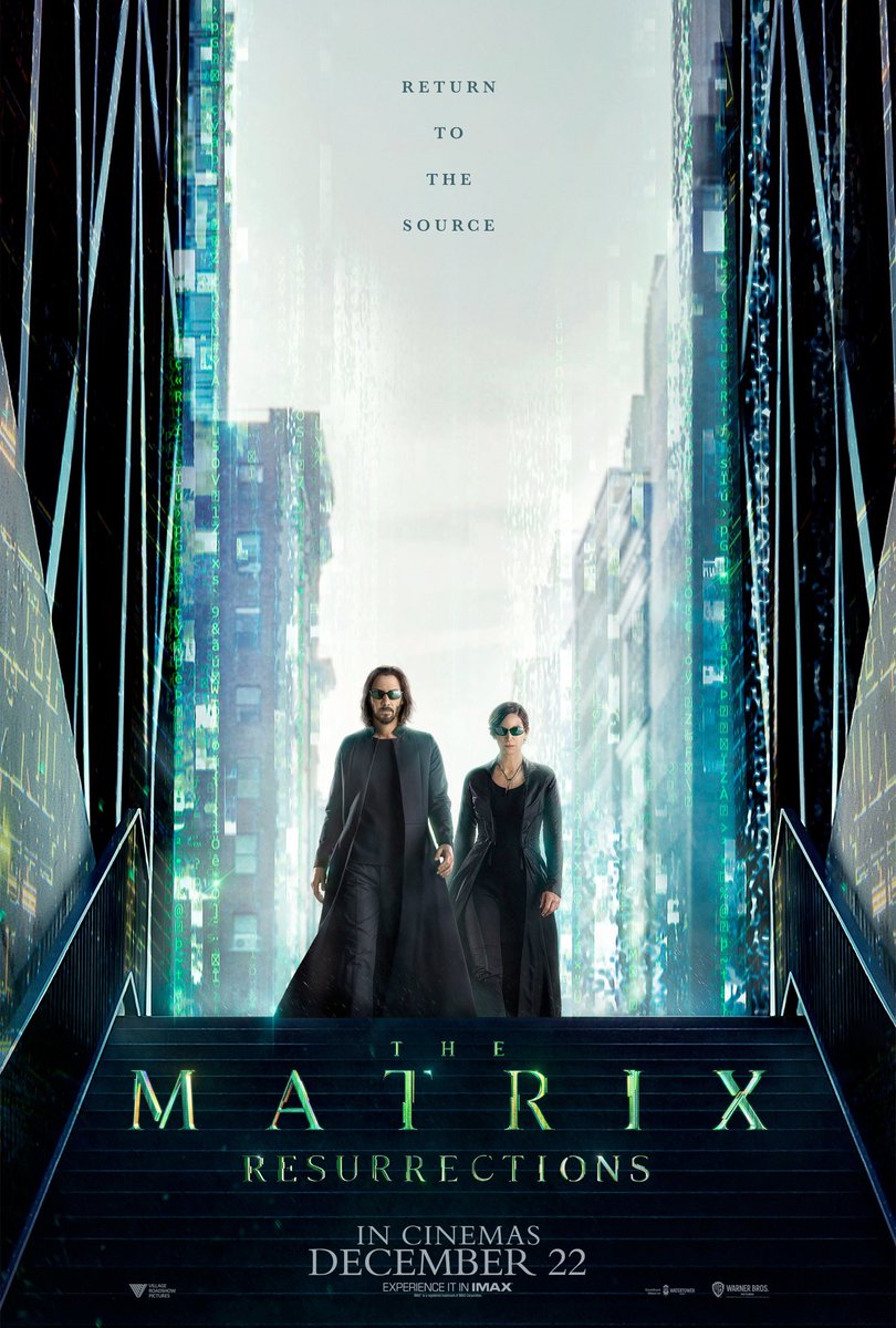 HomareApple's tweet image. “Billions of people just living out their lives… oblivious.” 
#MatrixRessurections

Return to the source.