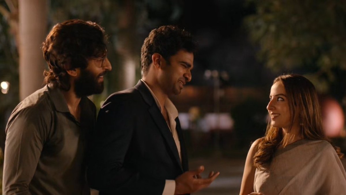 Aneesh (@aneesh_98) on Twitter photo #PonOndruKanden It's a feel good rom-com entertainer drama, gripping storyline Lead trio's chemistry adds value to that, comedy scenes worked well 👏
<a href="/AshokSelvan/">Ashok Selvan</a> , <a href="/AishuL_/">Aishu__</a> & <a href="/iamvasanthravi/">Vasanth Ravi</a> all there had done a good job 👏
<a href="/directorpriya_v/">Priya V Kamakshi</a> 's Direction 🙌
<a href="/thisisysr/">Raja yuvan</a> 's Music 🙌 #PonOndruKanden It's a feel good rom-com entertainer drama, gripping storyline Lead trio's chemistry adds value to that, comedy scenes worked well 👏
<a href="/AshokSelvan/">Ashok Selvan</a> , <a href="/AishuL_/">Aishu__</a> & <a href="/iamvasanthravi/">Vasanth Ravi</a> all there had done a good job 👏
<a href="/directorpriya_v/">Priya V Kamakshi</a> 's Direction 🙌
<a href="/thisisysr/">Raja yuvan</a> 's Music 🙌