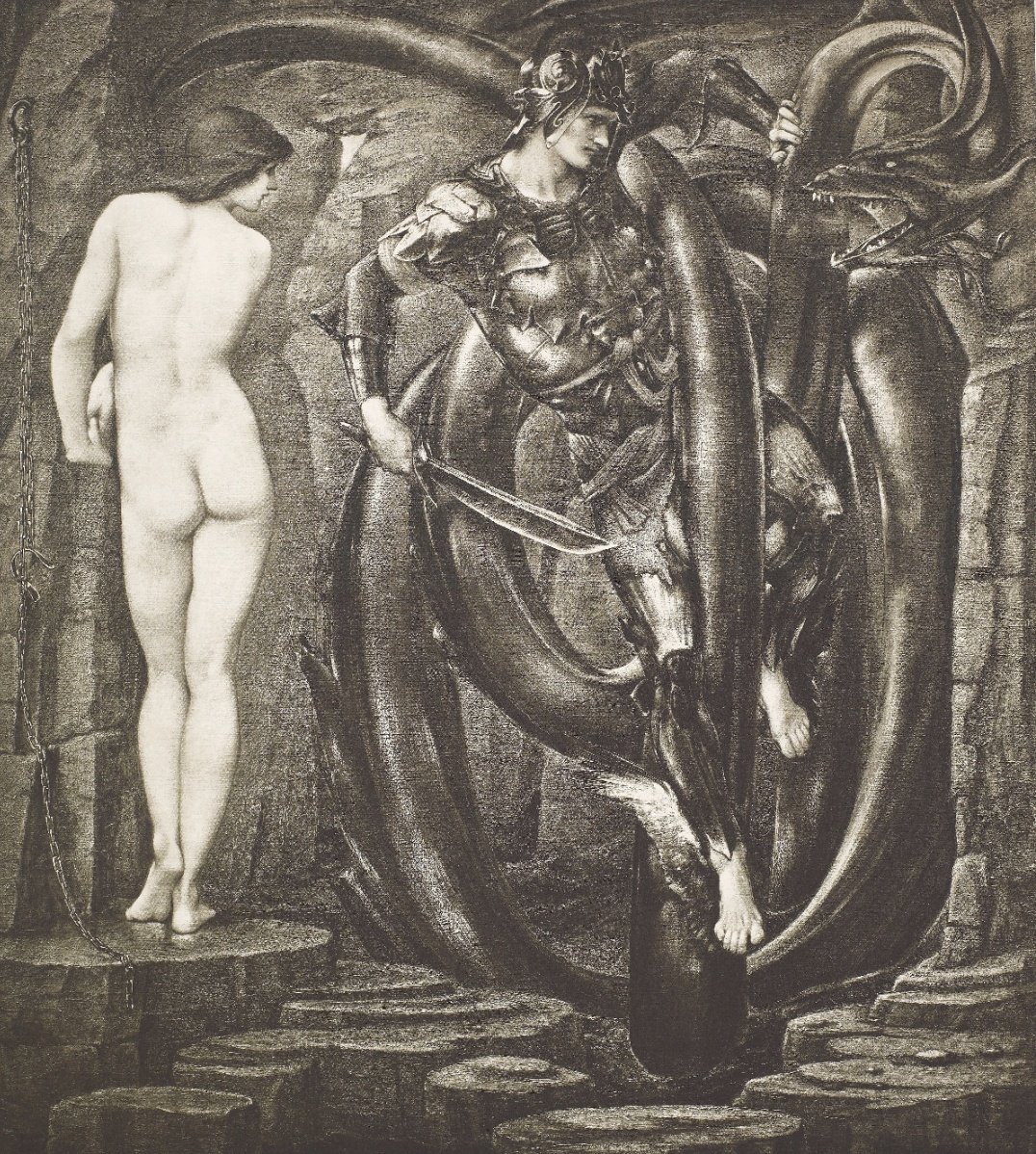 'I know what'll impress her! Wrestling with a seamonster!' 'Mate, I just need help with this knot...' 👍🏛️🍑 #MuseumBums Burne-Jones' Perseus and Andromeda, 1888 from @BMAGimages @BM_AG 😁 This gorgeous image is one of our book chapter title pages 📖 museumbums.com/book/museum-bu…