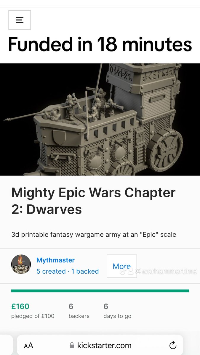 3d printable dwarves are live on this website I’m not providing a link to in the somewhat vain hope it allows Elon to show this to more than 10% of my followers! 
#3dprinting #dwarves #epicscale