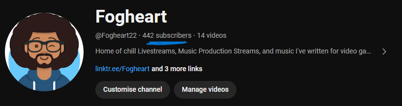 fogheart's tweet photo. In other news, I' somehow almost at 500 subs. Wouldn't it be cool if we made it to 500 before the end of April? 👀
Sub: https://t.co/w0VpRgj22N https://t.co/QocM53EFoj