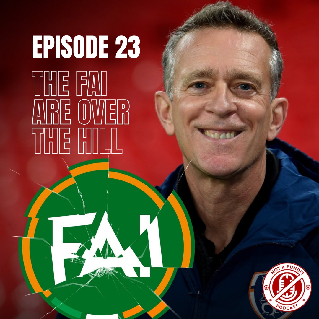 From chaos to champions: This week we discuss the tumultuous collapse of the Football Association of Ireland, Jonathan Hill’s resignation, Ireland’s manager search saga, and Bayer Leverkusen’s momentous Bundesliga triumph! Don’t miss out on the drama! ☘️ linktr.ee/notapundit