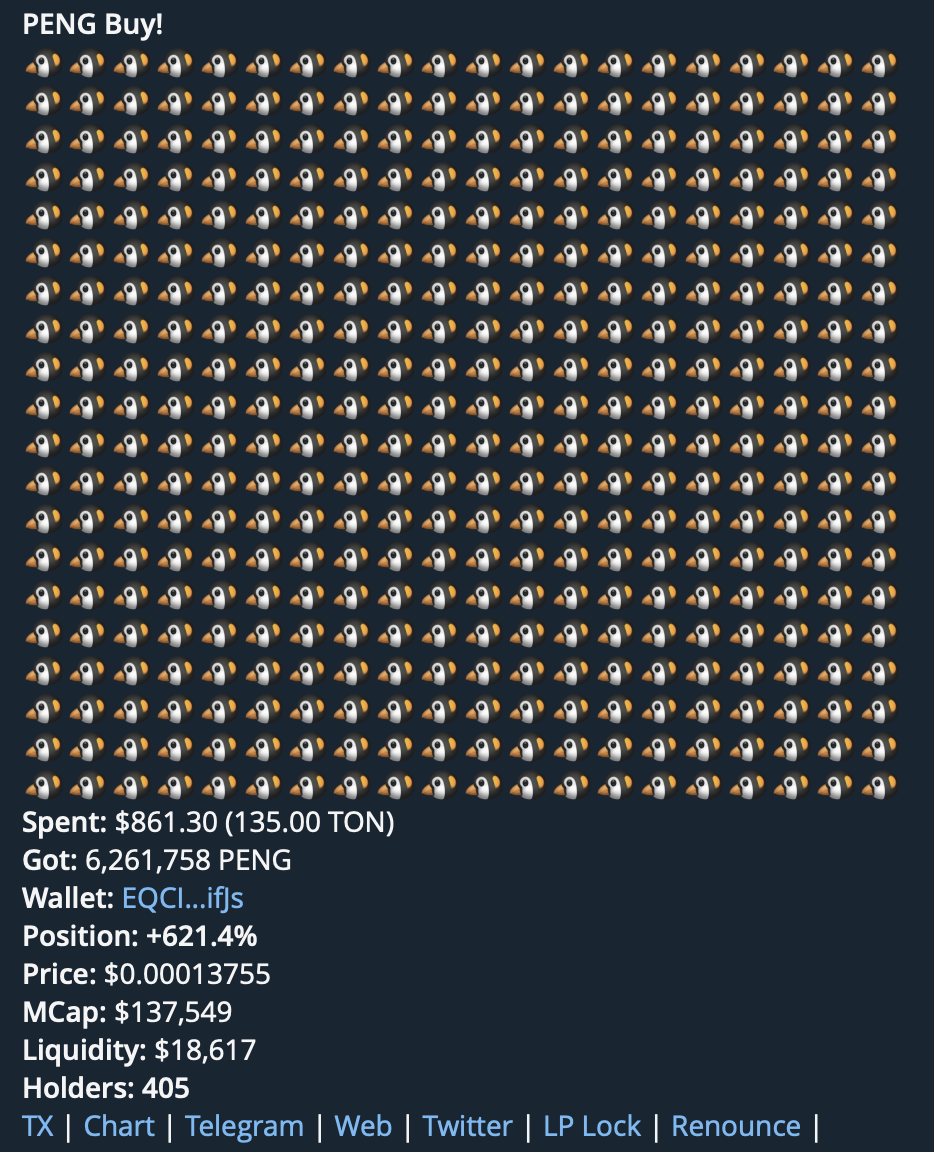 GM from our whales! 🐳🐋🐳🐋
$PENG #PENGARMY #PENGONTON