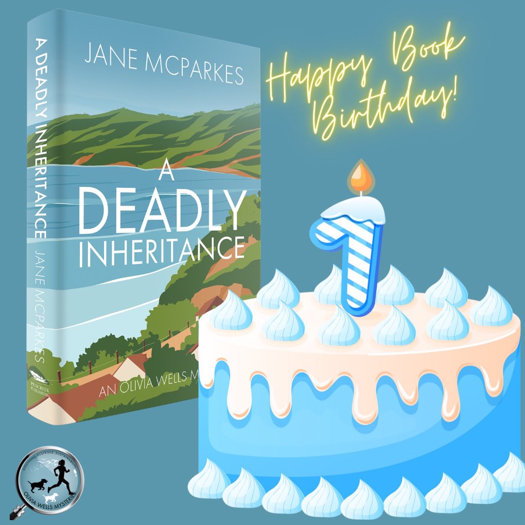 My #TuesNews @RNATweets is that it's A Deadly Inheritance's first birthday on Thursday... Grab it now and get up to speed before book 2 in the series is published this summer! ⭐️⭐️⭐️⭐️⭐️ 'A cracking debut' amzn.to/3GVXGW7 🇬🇧 amzn.to/BOC2Z9GPB1 🇺🇸