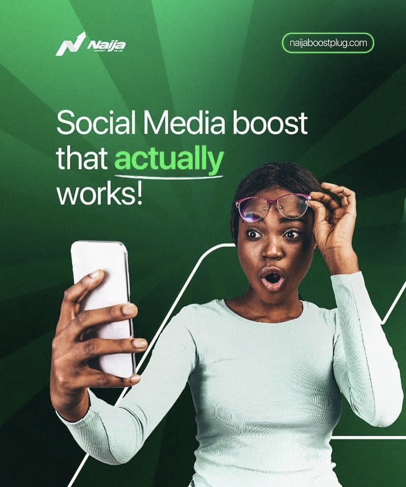 🚀 Ready to elevate your social media game effortlessly? 🚀 Follow these 3 simple steps: 1️⃣ Sign up at naijaboostplug.com 2️⃣ Securely fund your account. 3️⃣ Choose your desired service after reviewing detailed descriptions. Watch your social media soar to new heights! 📈