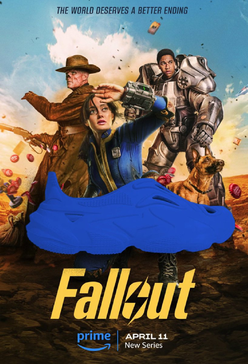 RoseInGoodFaith's tweet photo. Wish we made this @Fallout vault version of the plastic soul. Binged all weekend. 10/10  @falloutonprime https://t.co/nTT6XQ5JGS