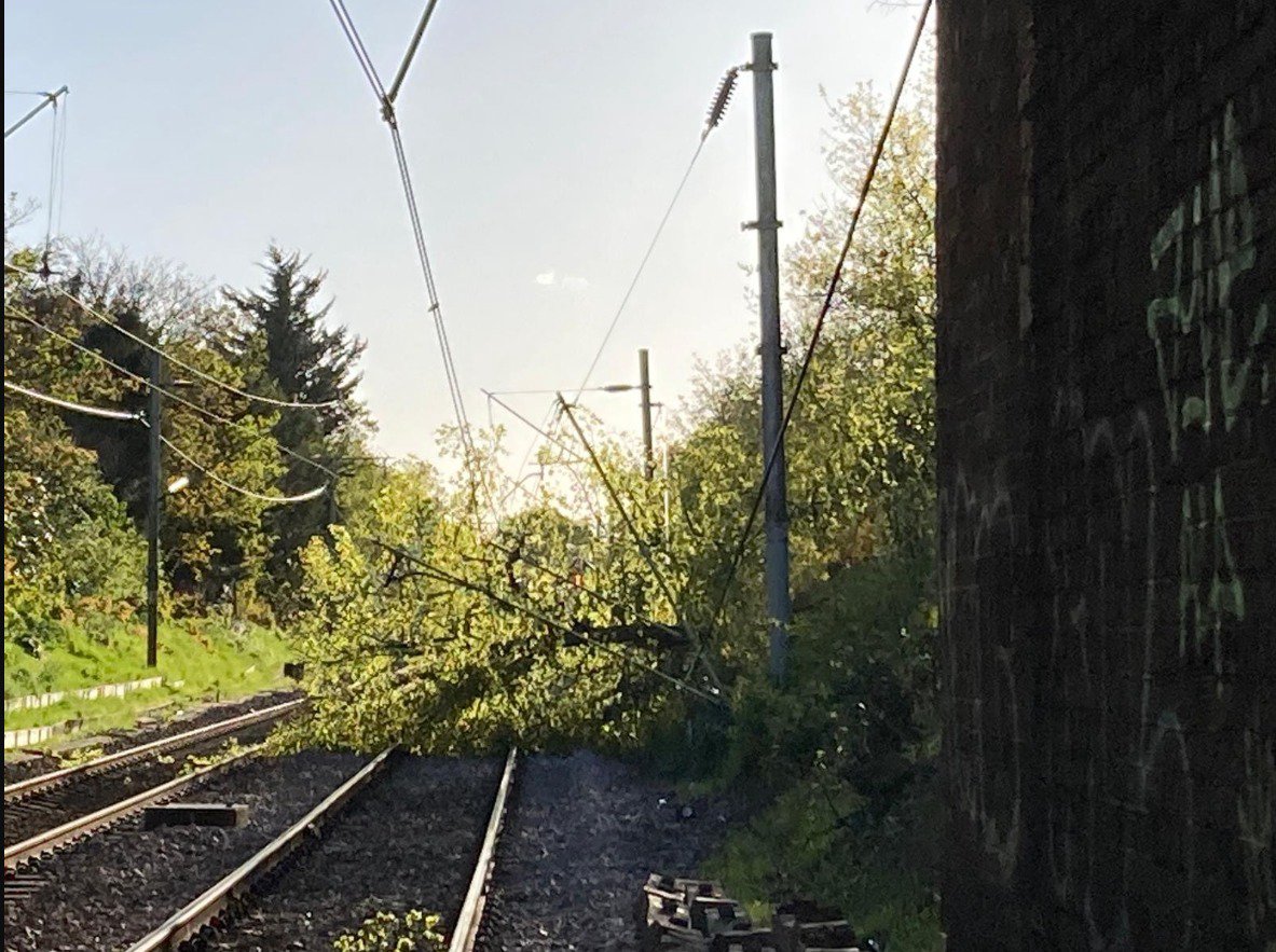 ⚠️ We're really sorry for the disruption people are experiencing on our route. Unfortunately a tree fell on to the overhead lines yesterday evening, the tree has been removed there is severe damage to the overhead lines. Please only travel if essential: orlo.uk/national_rail_…