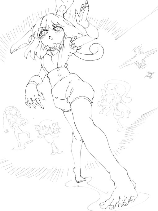 足だって描ける 