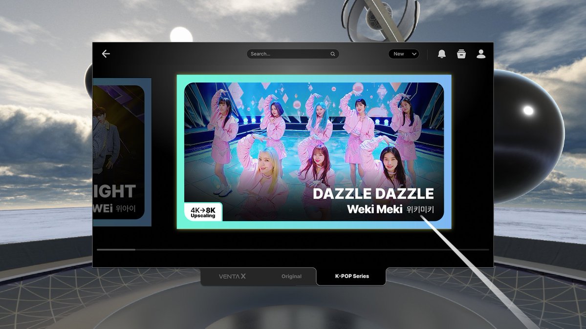 [📹] Weki Meki's #KPOP 8K 3D VR stage is now live
#THESHOW #KPOPVR @WekiMeki
#지수연 #엘리 #최유정 #김도연 #세이 #루아 #리나 #루시

04.20 🎉Happy birthday to #JiSuyeon🥳
‘#WekiMeki - DAZZLE DAZZLE’ See you more clearly on  #VENTAX!

Watch for free now
👉venta-x.com/meta.html