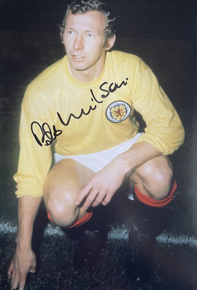 Bob Wilson of Arsenal and Scotland