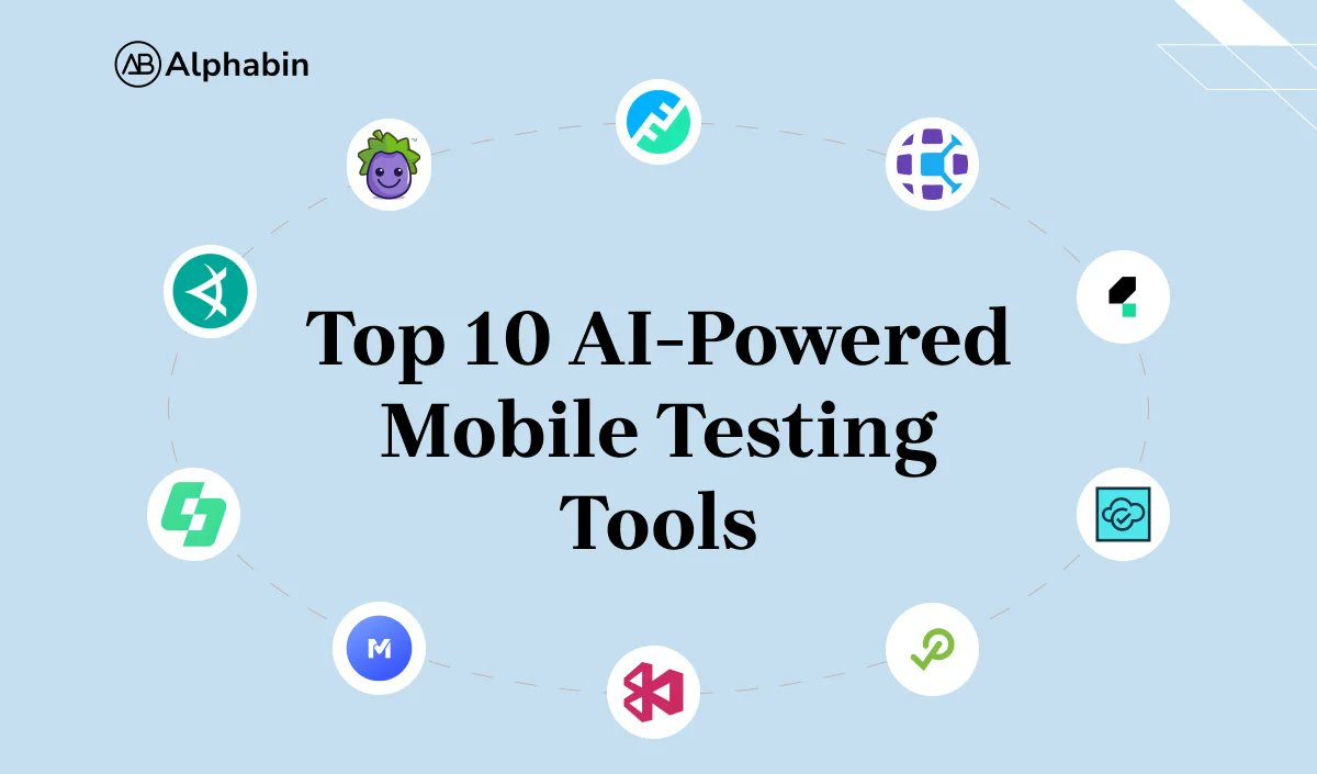 📷 Discover the #mobiletesting of the Future! 📷 Promoting the Top 10 AI-Driven Mobile Testing Tools that are transforming the Industry. 

Speak to us bit.ly/3JiN4kR

#mobileapptesting #softwaretesting #qualityassurance #tester #automationtesting #alphabin #testingtools
