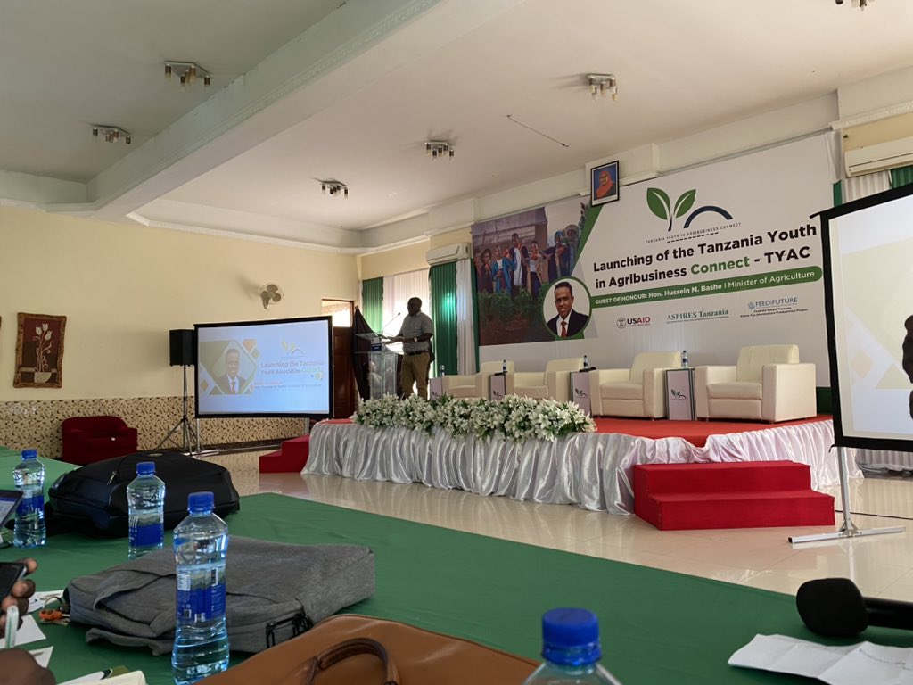 BChakutema's tweet photo. Launching of the Tanzania Youth in Agribusiness Connect - TYAC https://t.co/yDbRRuPJGJ