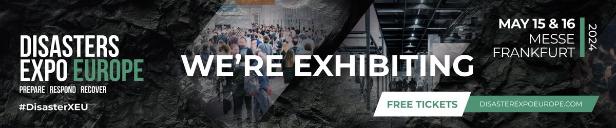 Disasters Expo Europe in Frankfurt on 15 &amp; 16 May 2024,
register for free tickets registration.fortem-international.com/Forms/Form.asp…
ConFoot on stand C11, come see us there!