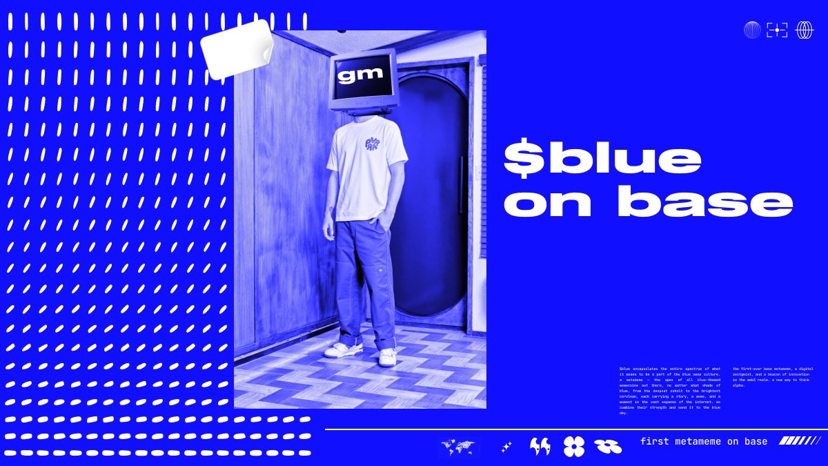 bluebasecoin's tweet photo. we're at perfect timing:

at the beginning of the bull cycle.
at the beginning of @base hype.
at the beginning of the $blue raise. https://t.co/4Gyw4G9tiB
