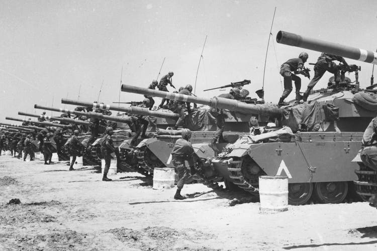 On 5th June 1967, Israel launched a series of preemptive  air-strikes against Egyptian airfields and facilities, launching its war effort. Egyptian forces were caught by surprise, most of Egypt's military aerial assets were destroyed, Israel had air supremacy #Israel #Iran