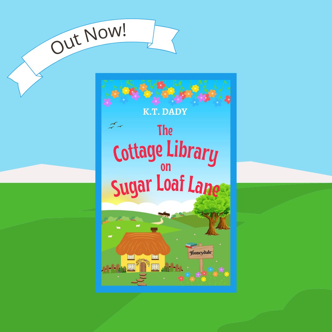 My #TuesNews @RNAtweets is it’s Publication Day for the 6th book in the bestselling #honeydaleseries. 📍 mybook.to/CottageLibrary #smalltownromance #womensfiction #novella
