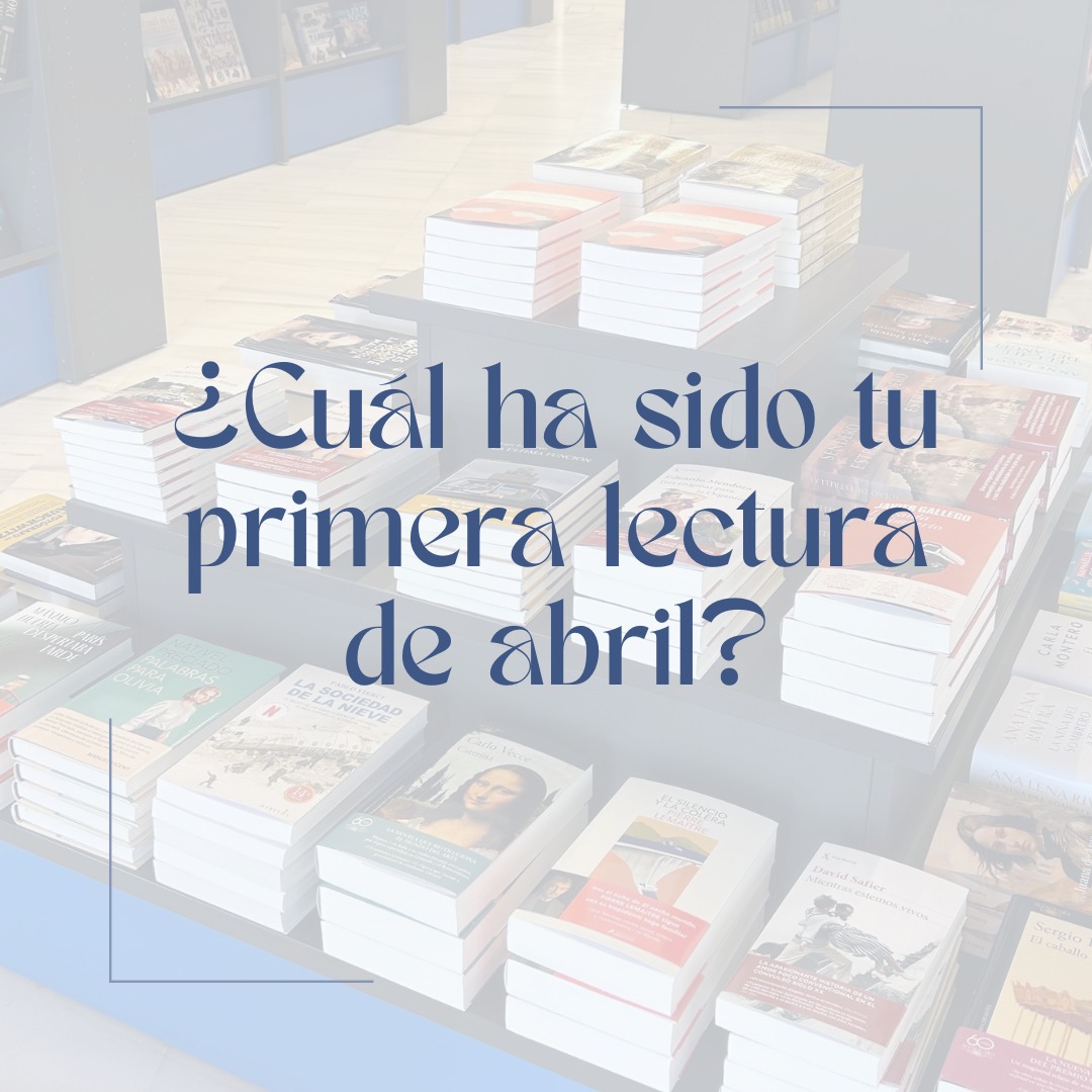 📚📚¿Nos cuentas con qué libro has comenzado el mes? 

¡Te leemos! 👇🏽👇🏽