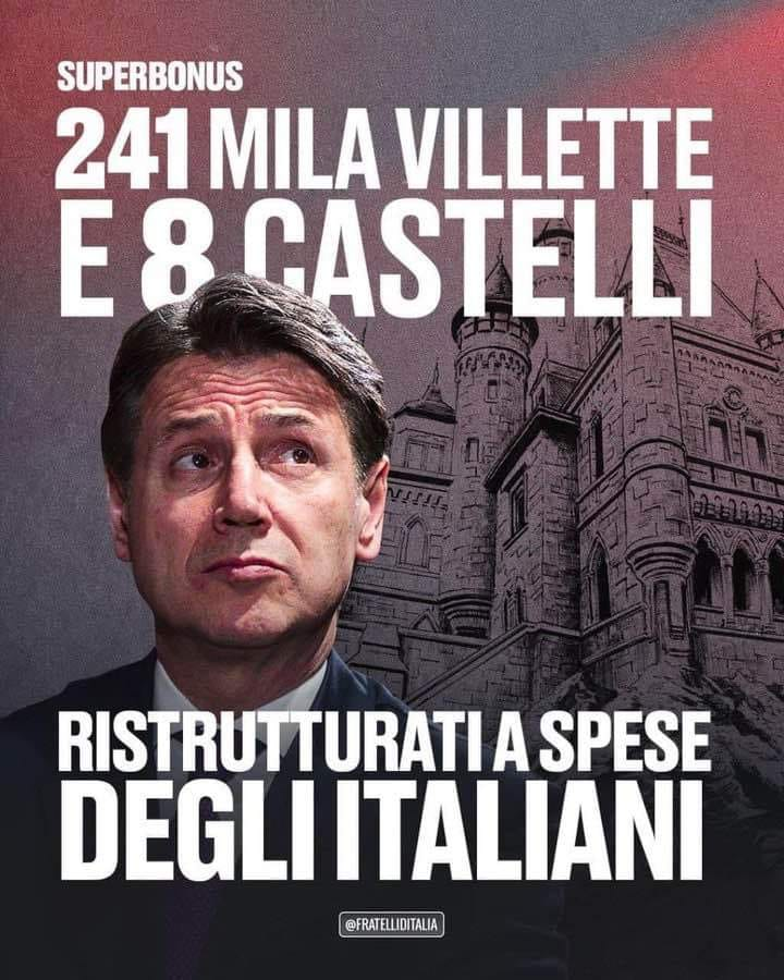 #Conte il peggiore, venuto fuori dal cilindro di un comico. Ha costruito il suo status quo, su promesse elettorali che hanno distrutto la nostra economia. In Europa è considerato il NULLA. Alle prossime elezioni, i 5s non hanno collocazione in nessun gruppo UE.