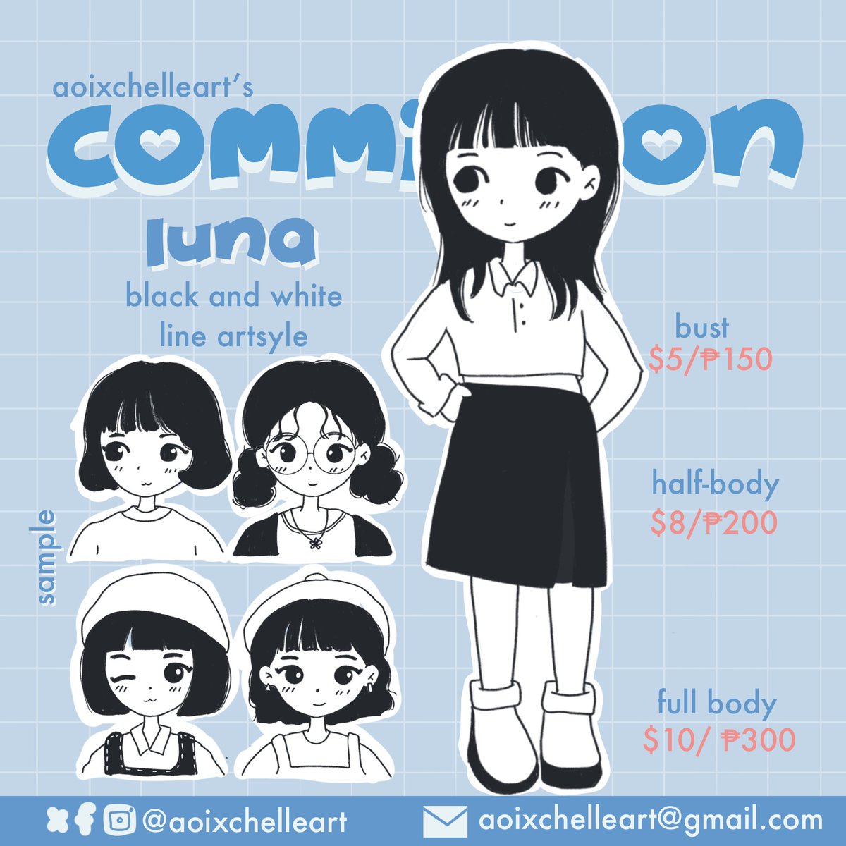 chelle 🌸 comms open tweet media