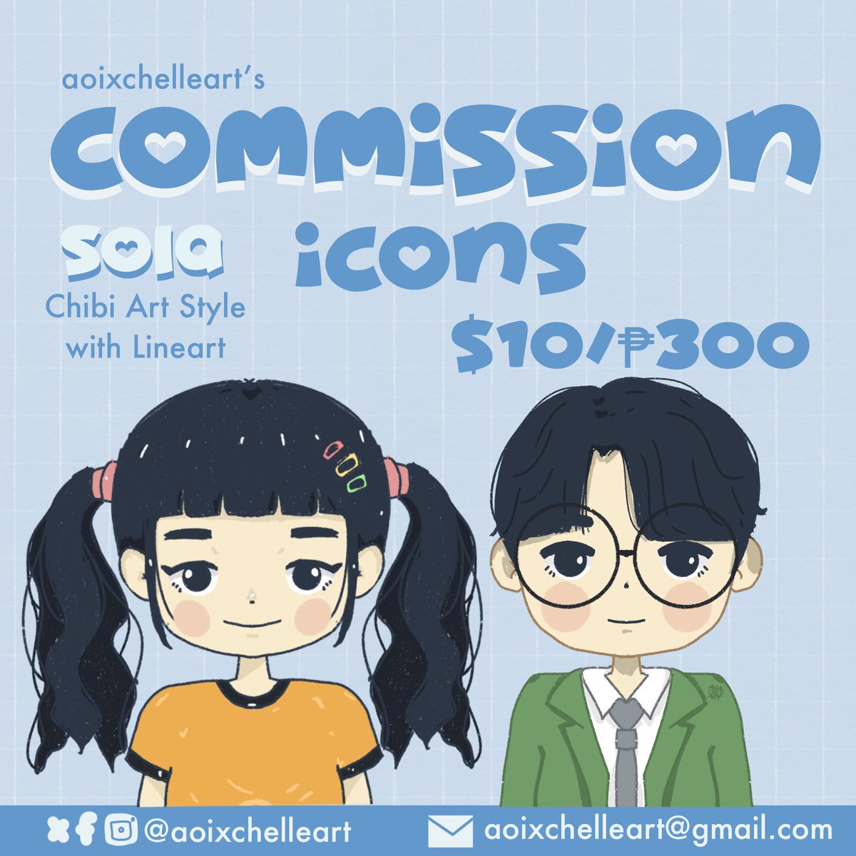 chelle 🌸 comms open tweet media