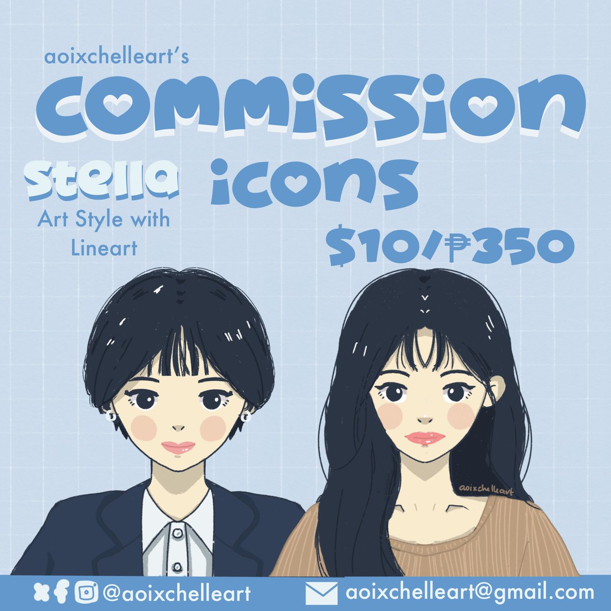 chelle 🌸 comms open tweet media