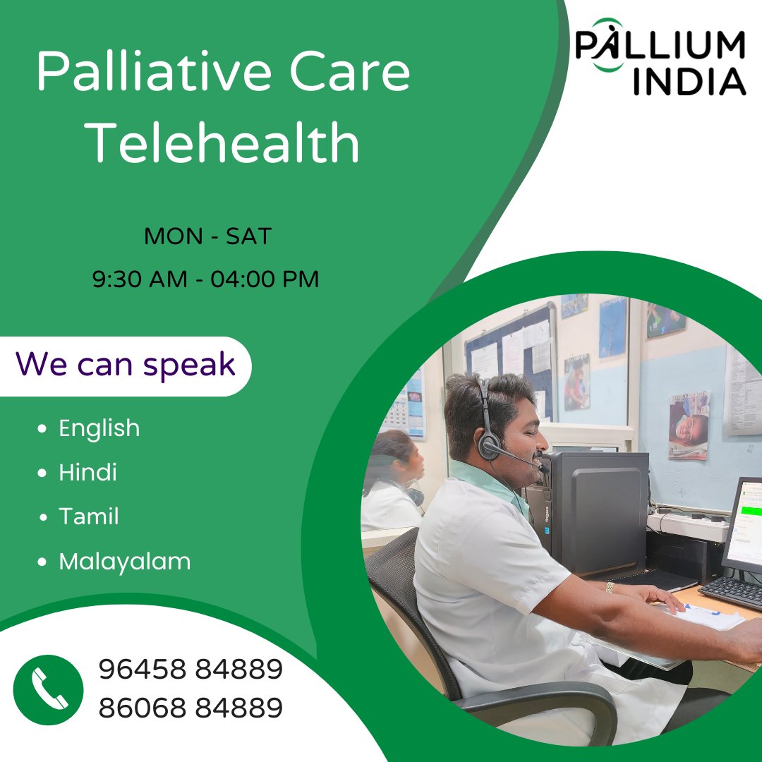 Call us! We're here for you. Who can call? - Patients and families who need support or guidance - Healthcare professionals who need advice on #palliativecare or symptom management Call: +91 964 588 4889 / +91 860 688 4889 Share this! #Telehealth #consultation #telemedicine