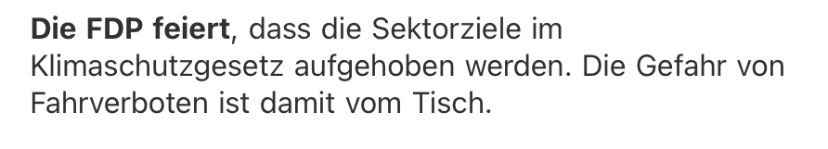 Wenn im Politico Morning Briefing 1:1 das lächerliche FDP-Wording kopiert wird, dann macht man es diesen Klimasaboteuren halt auch leicht, mit ihrem Unfug einfach durchzukommen. #Medienversagen