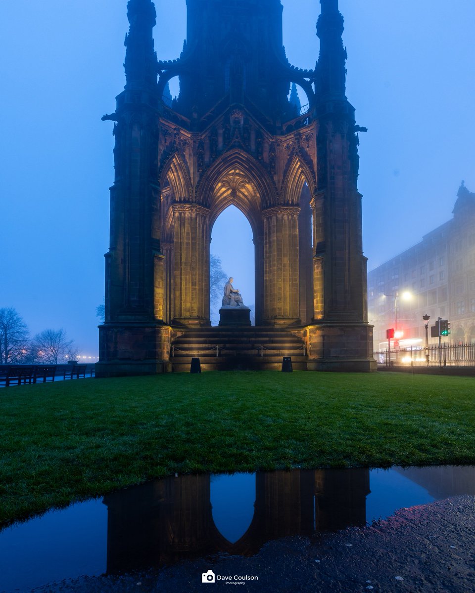 Scott Monument on a dreich haar morning © Dave Coulson Photography #edinburgh @ThePhotoHour @StormHour