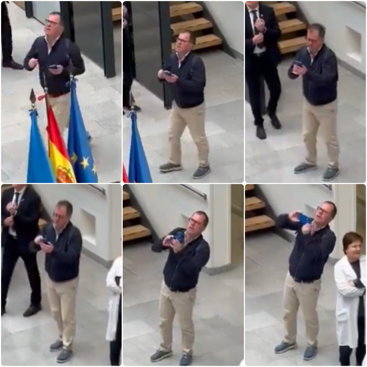 Si el le saca la foto a un patriota yo también comparto su foto por ser un chivato.